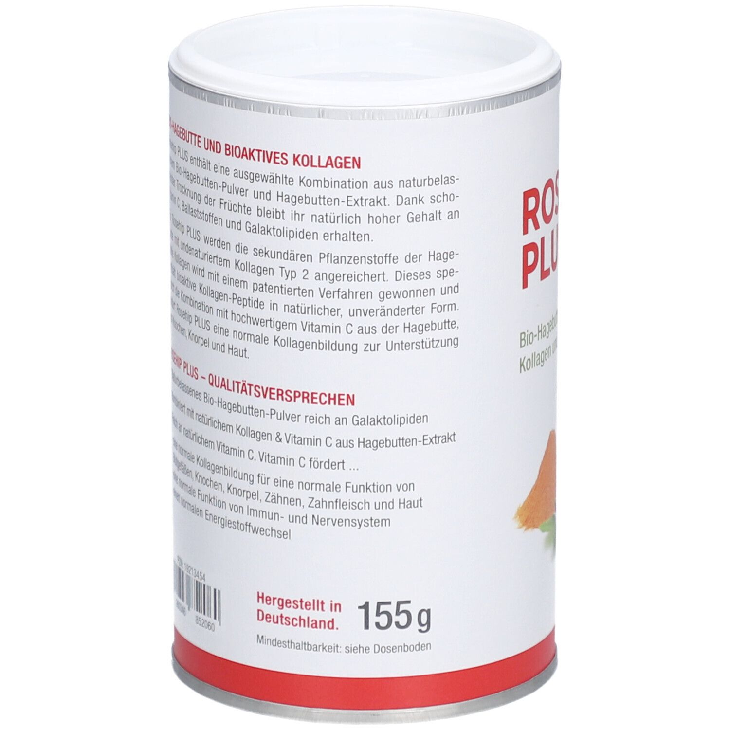 Rosehip Plus Hagebutte Kollagen2 Vit.C Pulver 155 g