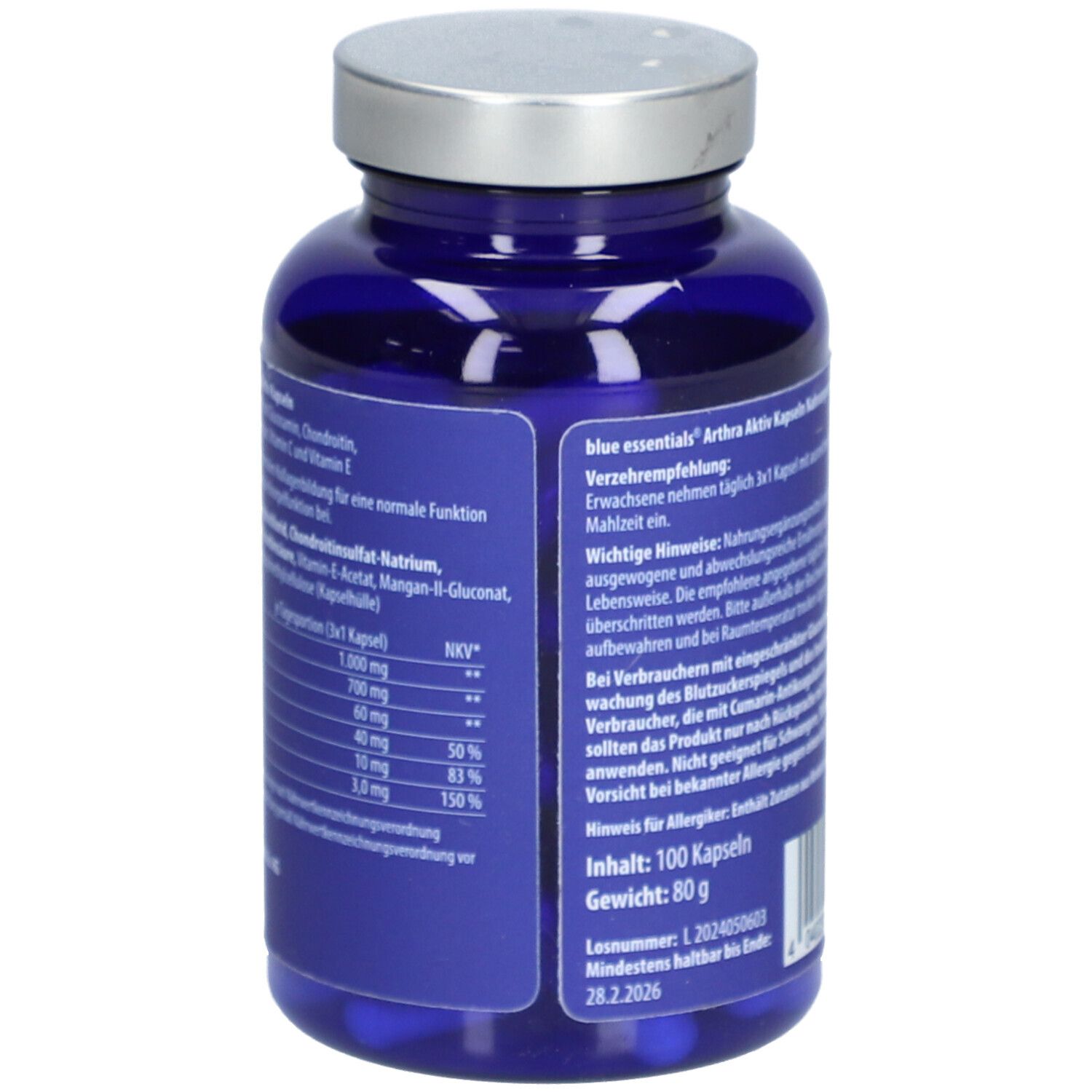 BLUE ESSENTIALS Arthra aktiv Kapseln