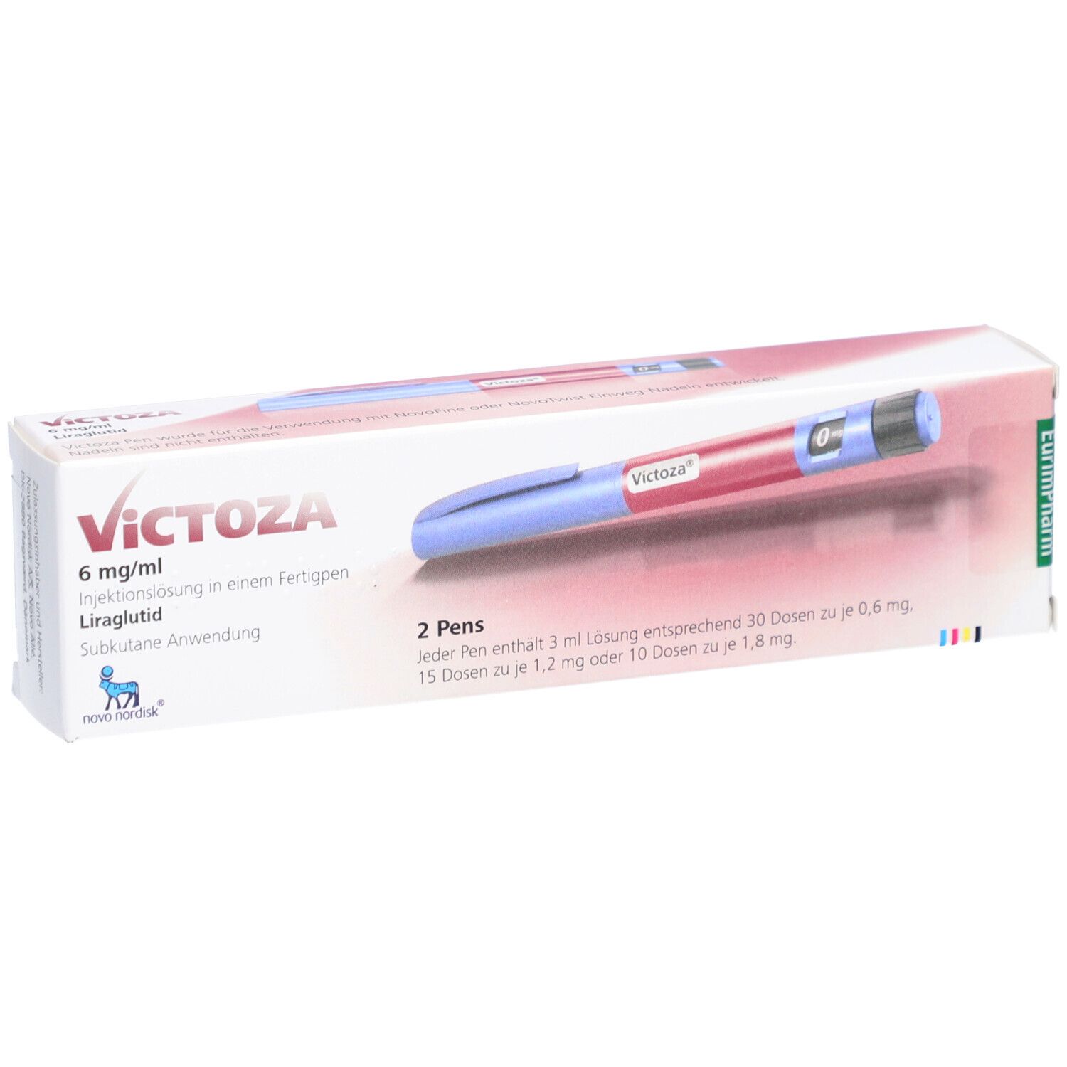 VICTOZA 6 mg/ml Injektionslsg.i.e.Fertigpen
