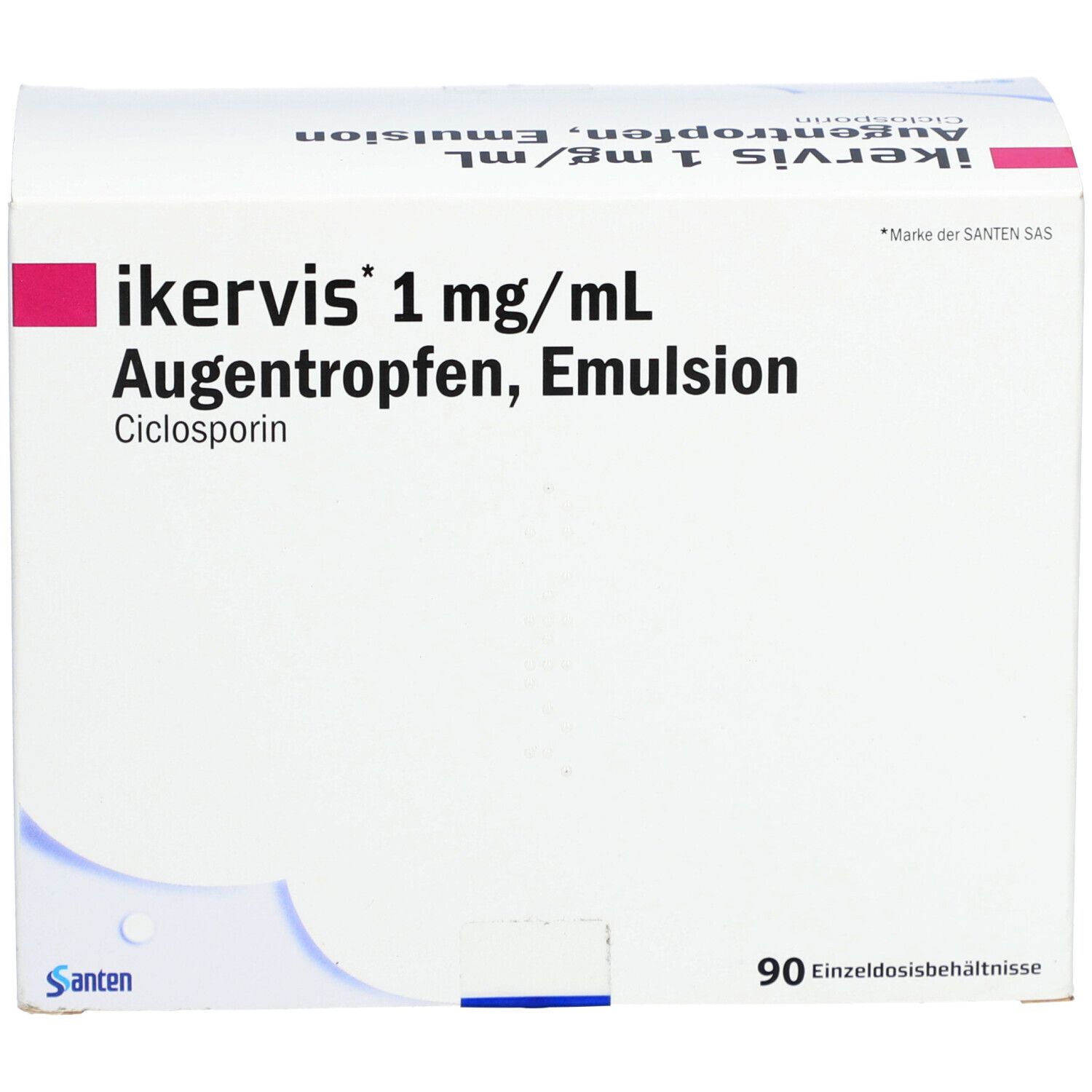 IKERVIS 1 mg/ml Augentropfen Emuls.Einzeldosispip.
