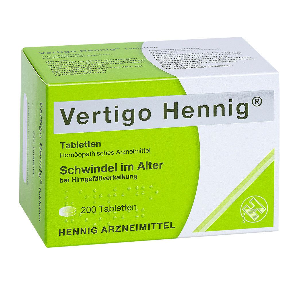 Vertigo Hennig® Tabletten