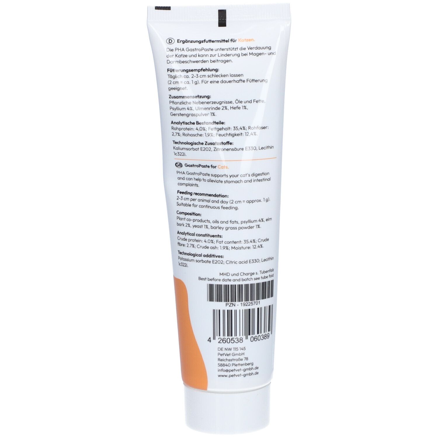 PHA GastroPaste f.Katzen 100 ml Paste