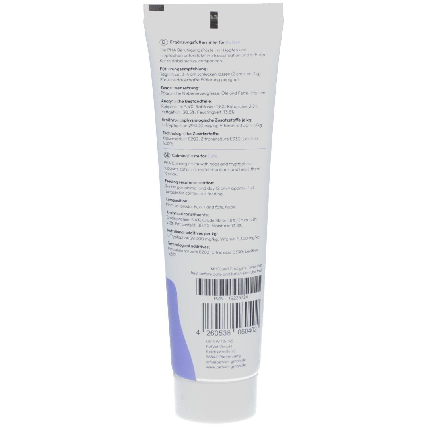 PHA BeruhigungsPaste f.Katzen 100 ml Paste