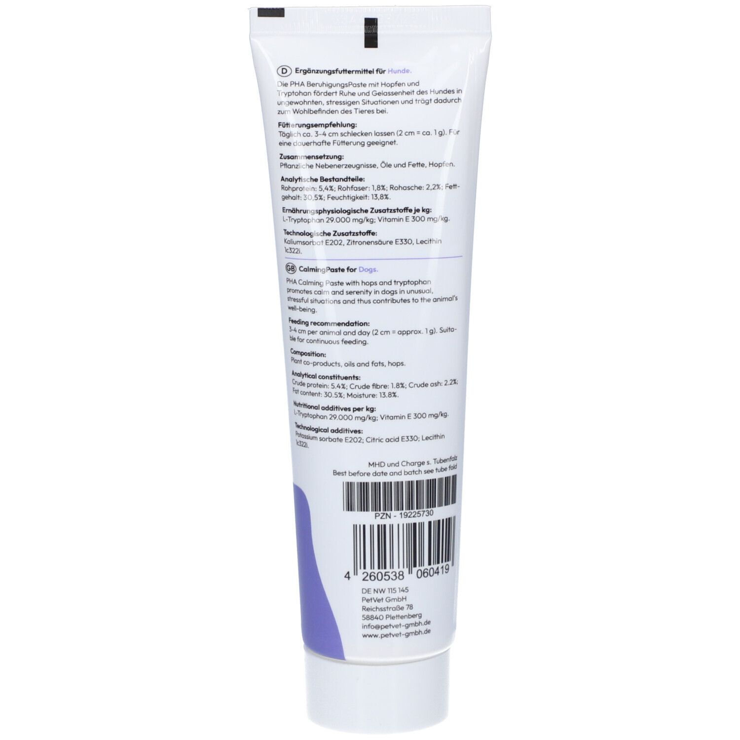 PHA BeruhigungsPaste f.Hunde 100 ml Paste