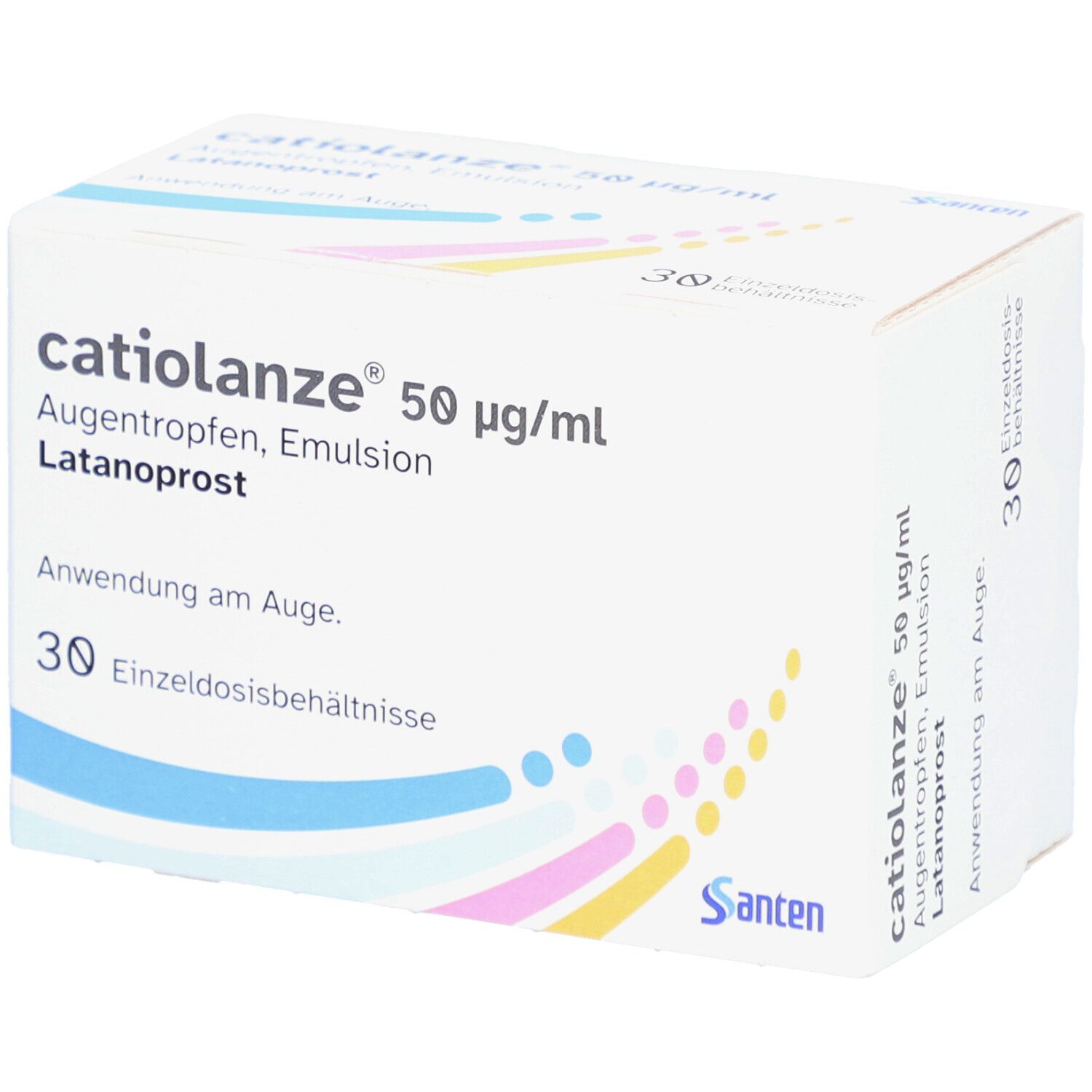 CATIOLANZE 50 Mikrogramm/ml Augentropfen Emulsion