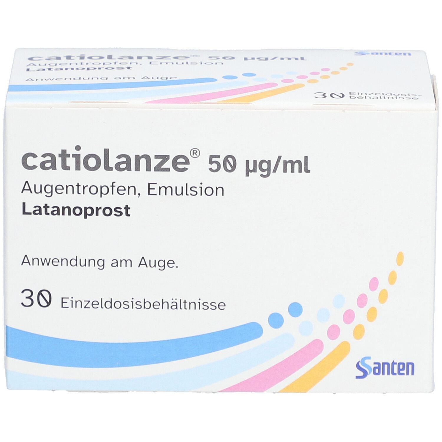 CATIOLANZE 50 Mikrogramm/ml Augentropfen Emulsion