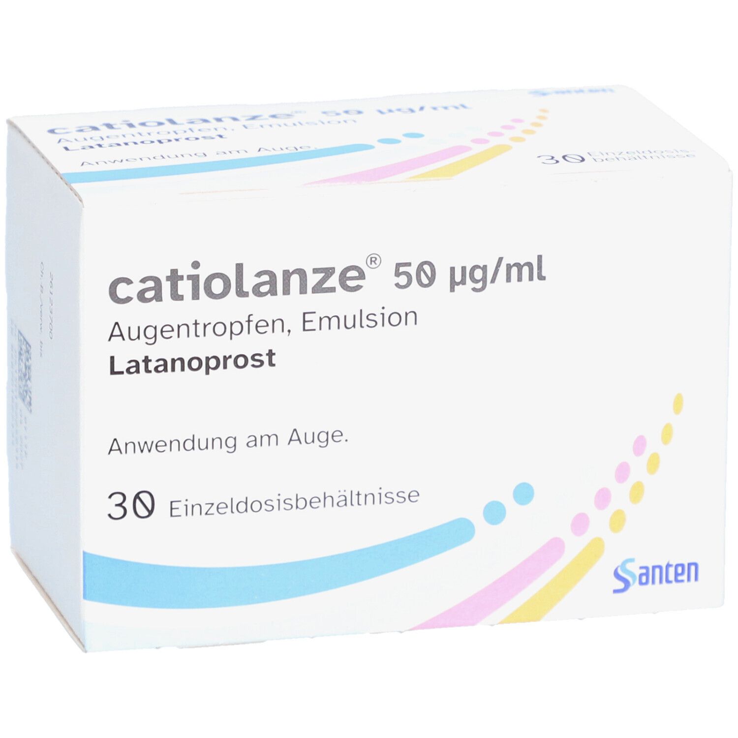 CATIOLANZE 50 Mikrogramm/ml Augentropfen Emulsion