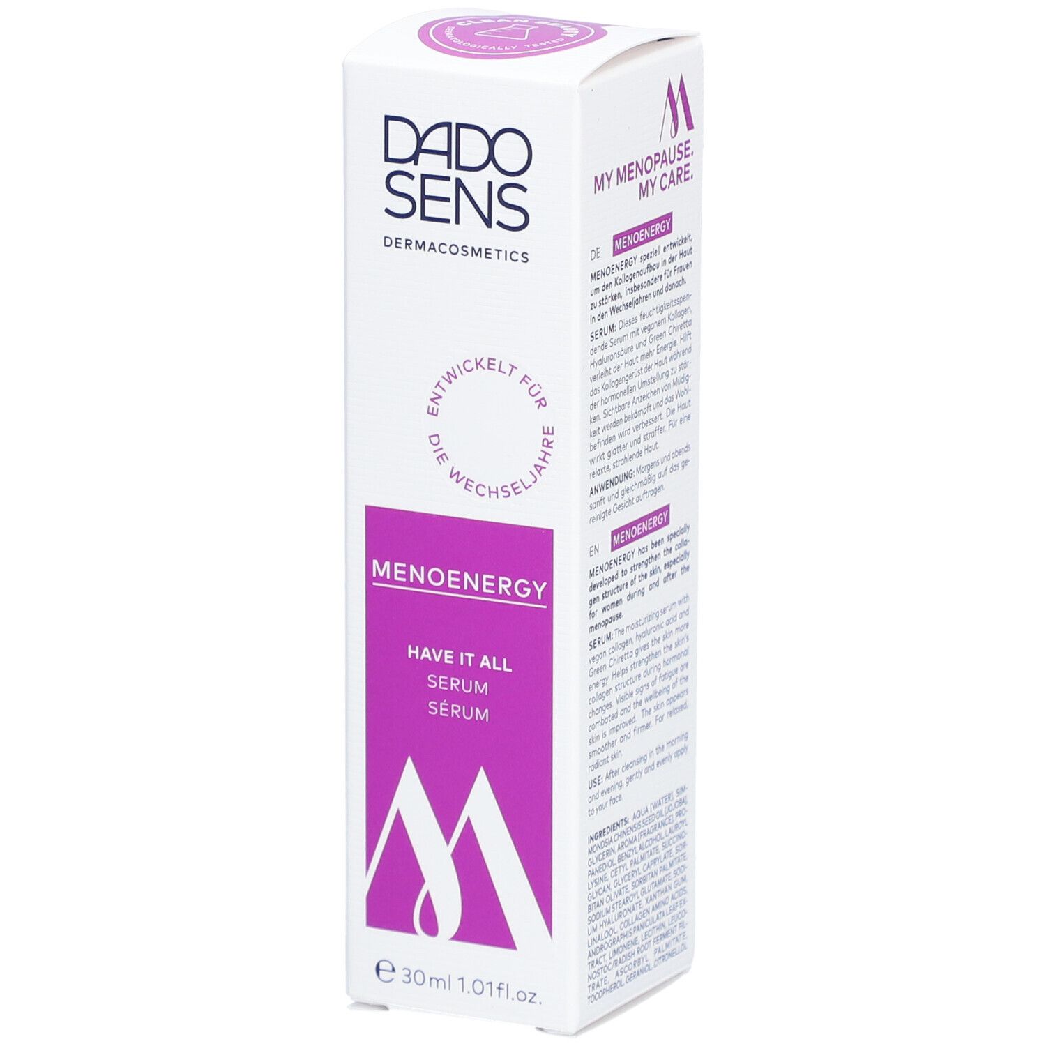 Dado Sens Menoenergy Have it All Serum mit veganem Kollagen