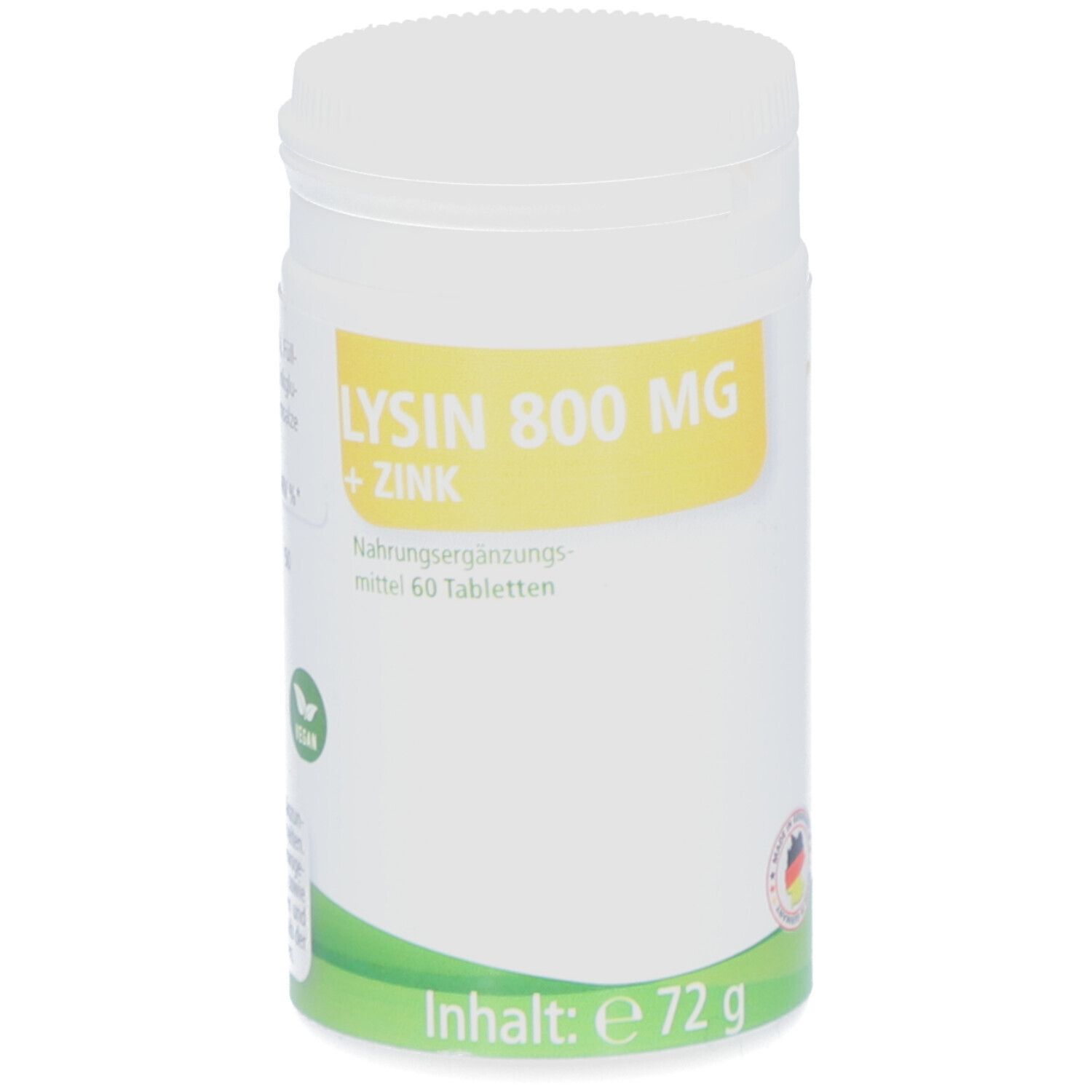 Lysin 800 mg+Zink Kapseln 60 St