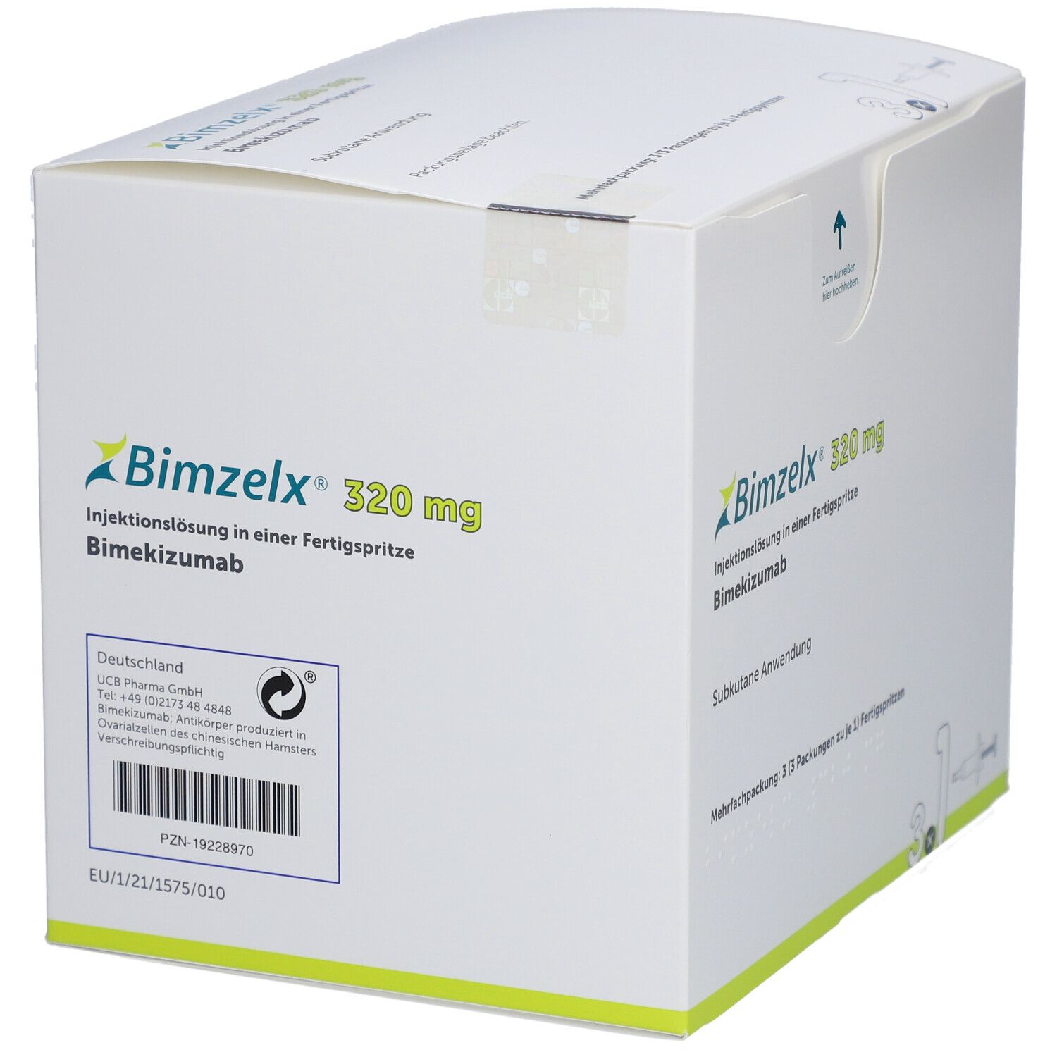 Bimzelx 320 mg Injektionslösung in Fertigspritze 1x2 ml