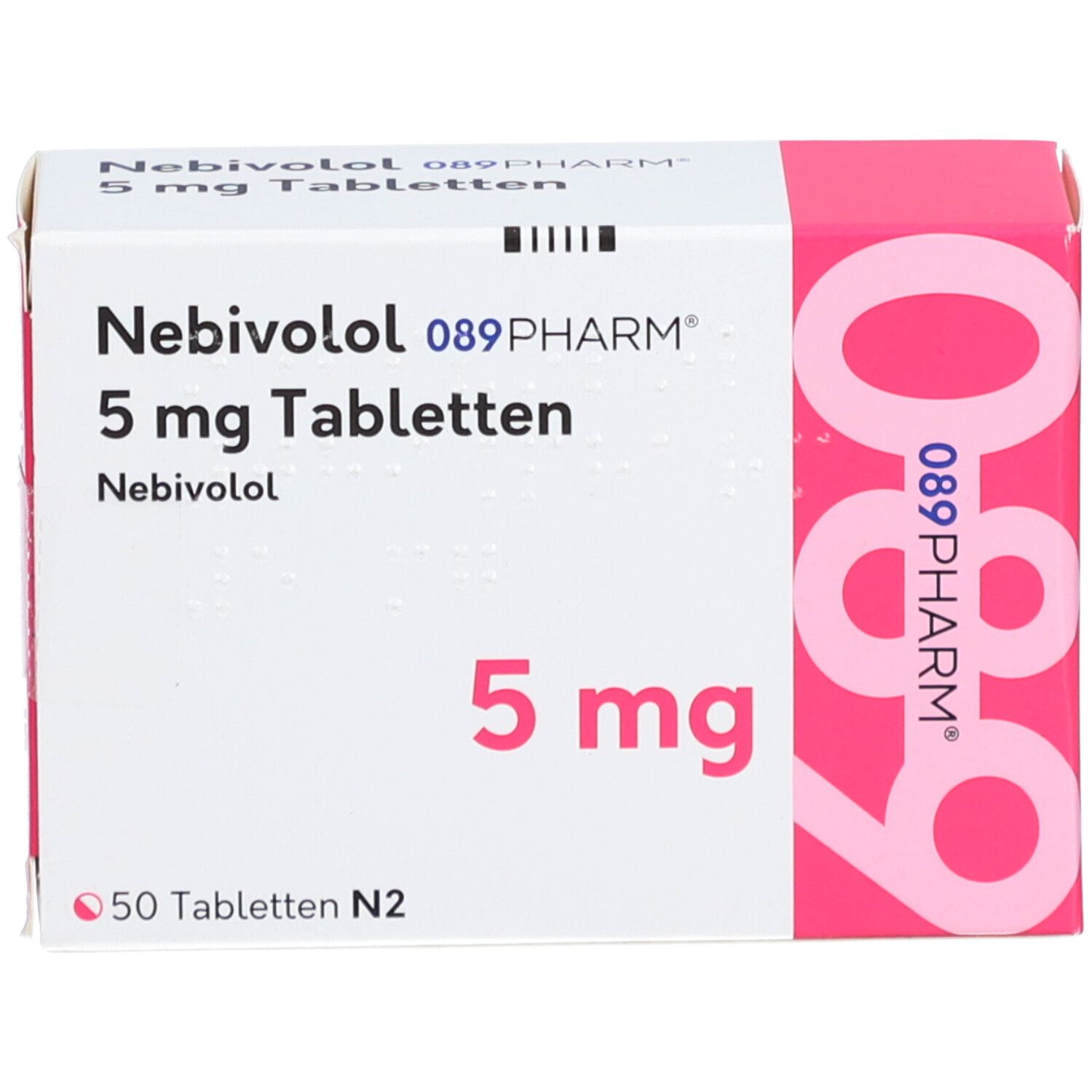 NEBIVOLOL 089PHARM 5 mg Tabletten