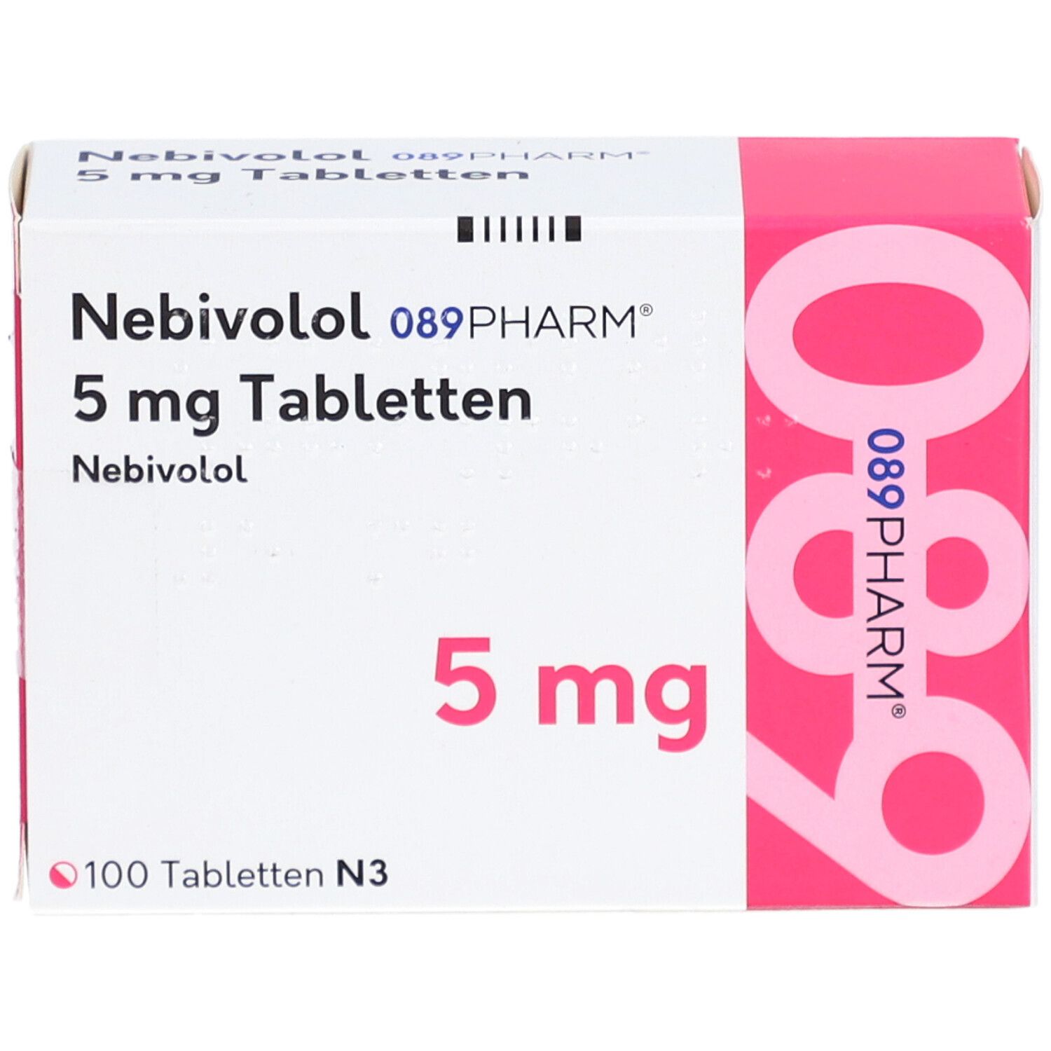 NEBIVOLOL 089PHARM 5 mg Tabletten