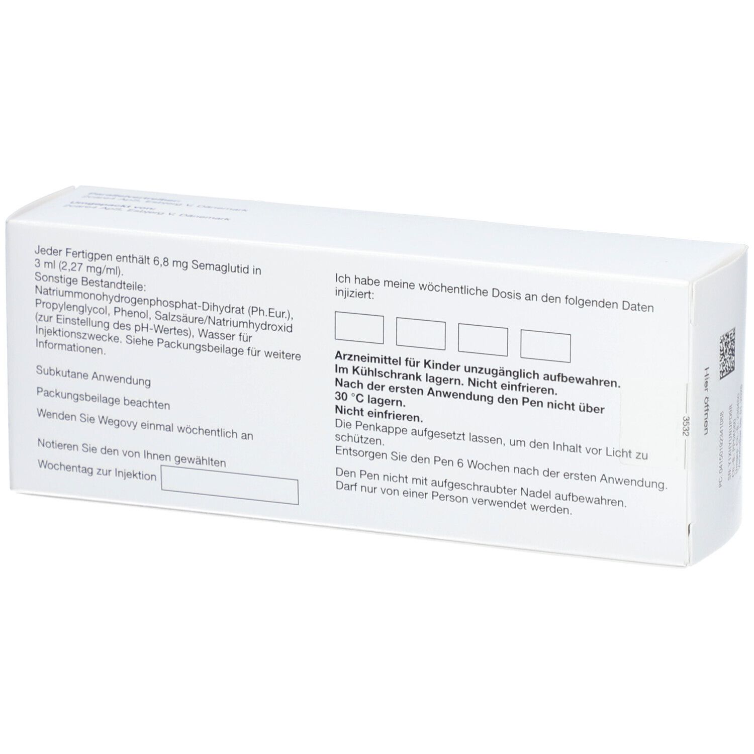 WEGOVY 1,7 mg FlexTouch Injektionslsg.Fertigpen