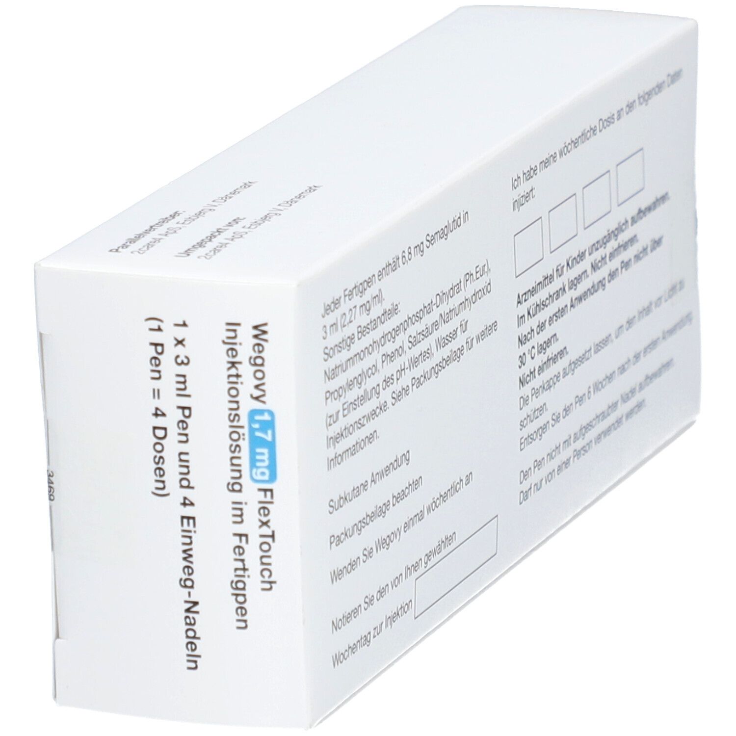 WEGOVY 1,7 mg FlexTouch Injektionslsg.Fertigpen
