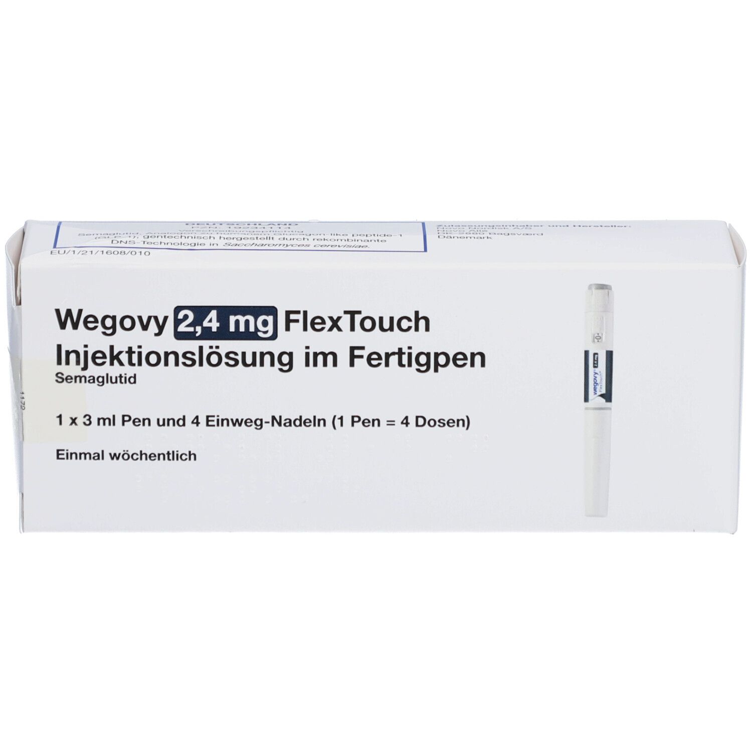 WEGOVY 2,4 mg FlexTouch Injektionslsg.Fertigpen