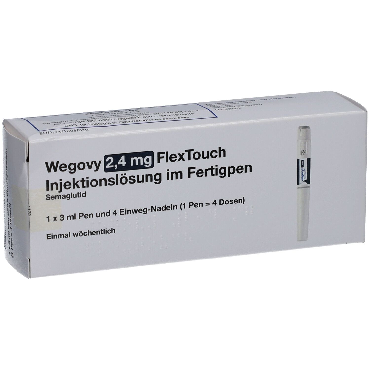 WEGOVY 2,4 mg FlexTouch Injektionslsg.Fertigpen