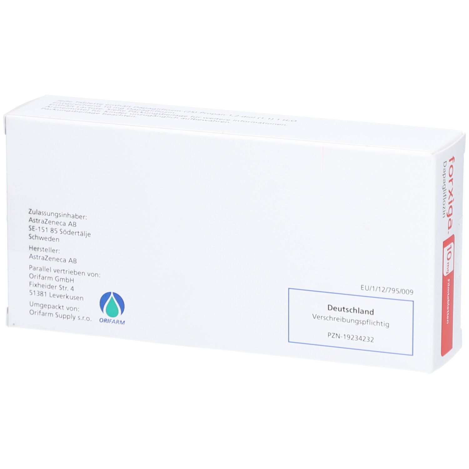 FORXIGA 10 mg Filmtabletten