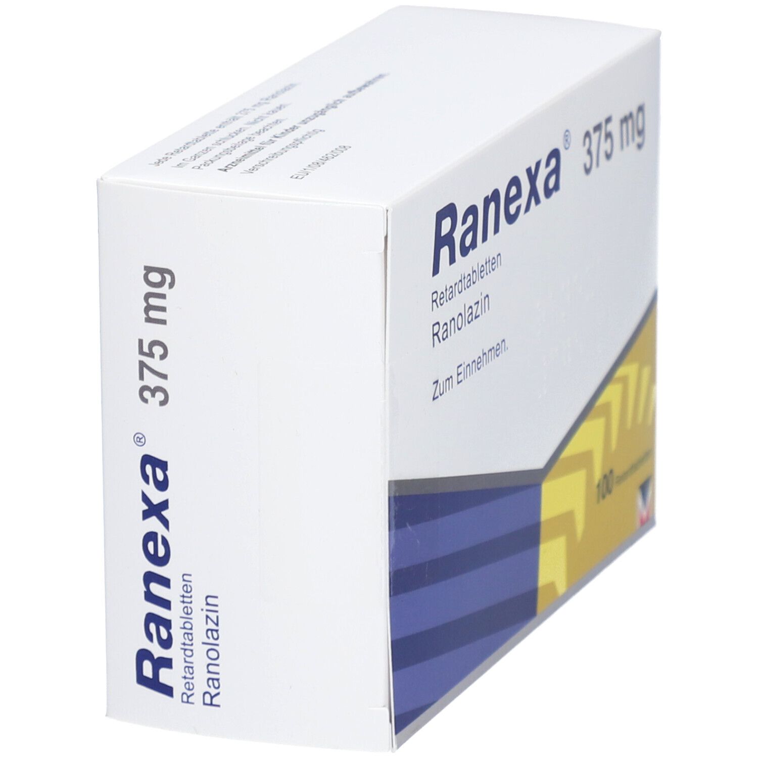 Ranexa 375 mg Retardtabletten 60 St Retard-Tabletten