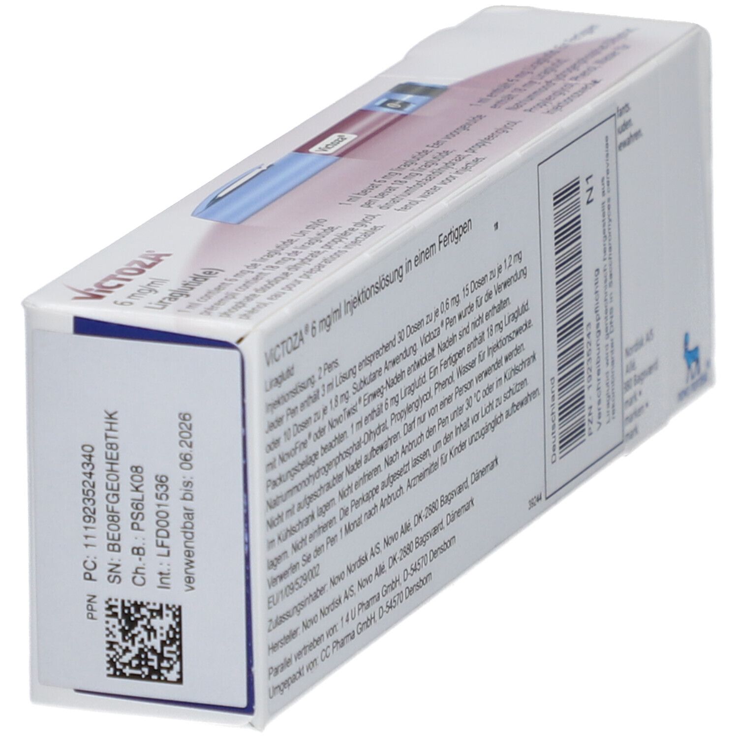 VICTOZA 6 mg/ml Injektionslsg.i.e.Fertigpen