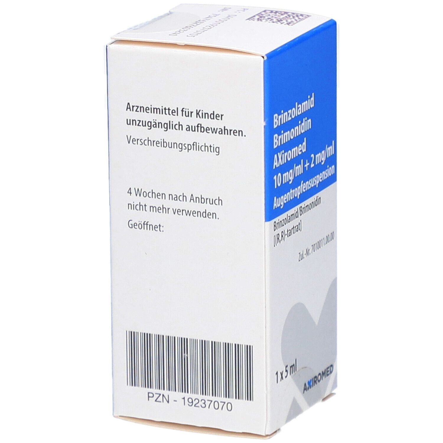 BRINZOLAMID Brimonidin AXiromed 10mg/ml+2mg/ml ATR
