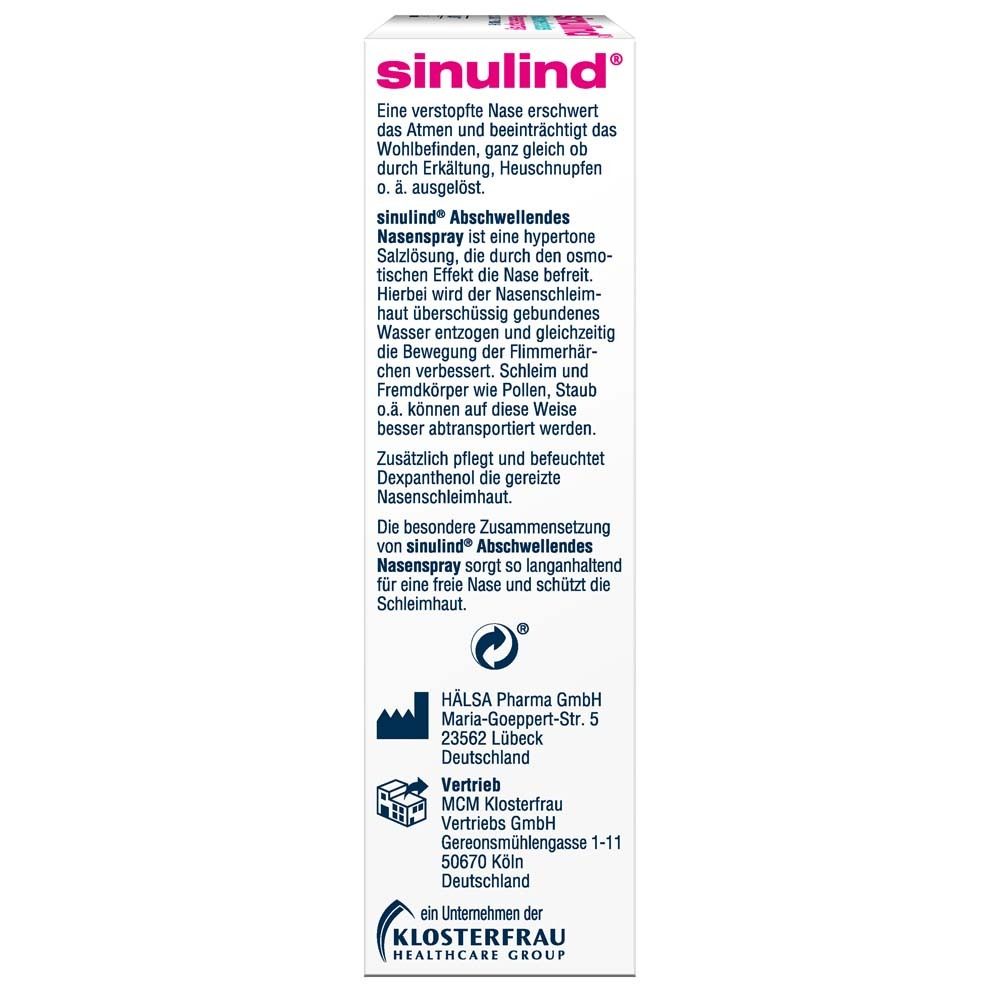 sinulind® Abschwellendes Nasenspray
