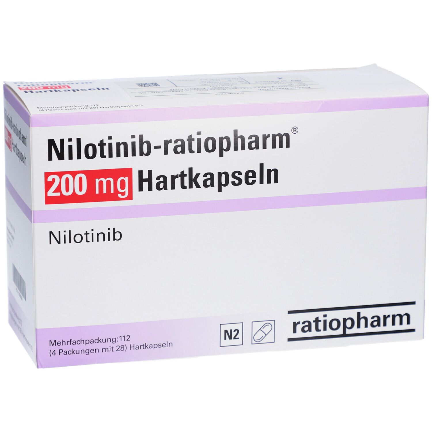 NILOTINIB-ratiopharm 200 mg Hartkapseln