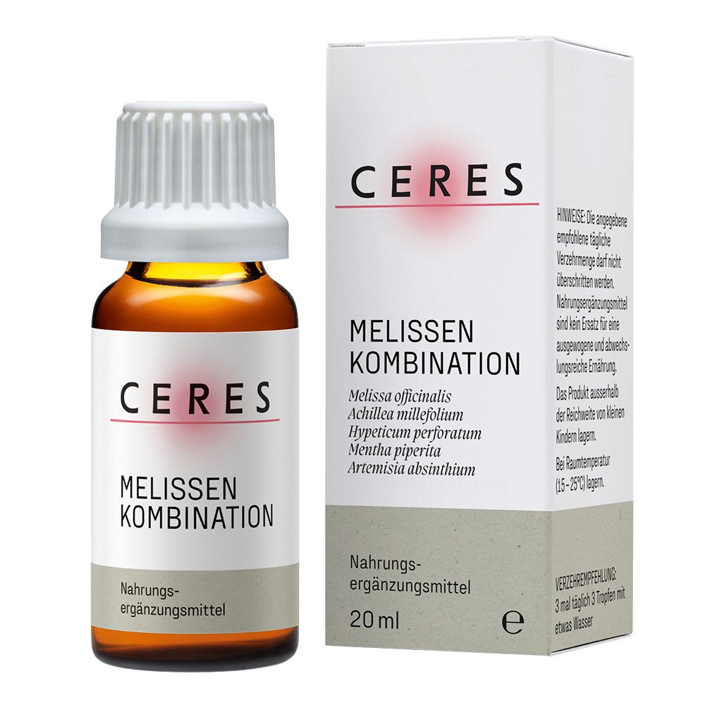 Ceres Melissen Melissa Kombination Tropfen 20 ml