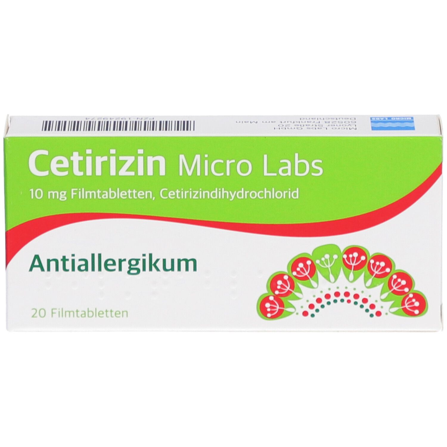 Micro Labs® Cetirizin 10 mg Filmtabletten