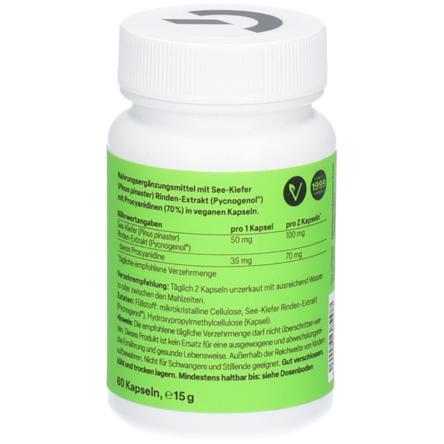 Zein PHARMA Pycnogenol® Kapseln 50 mg