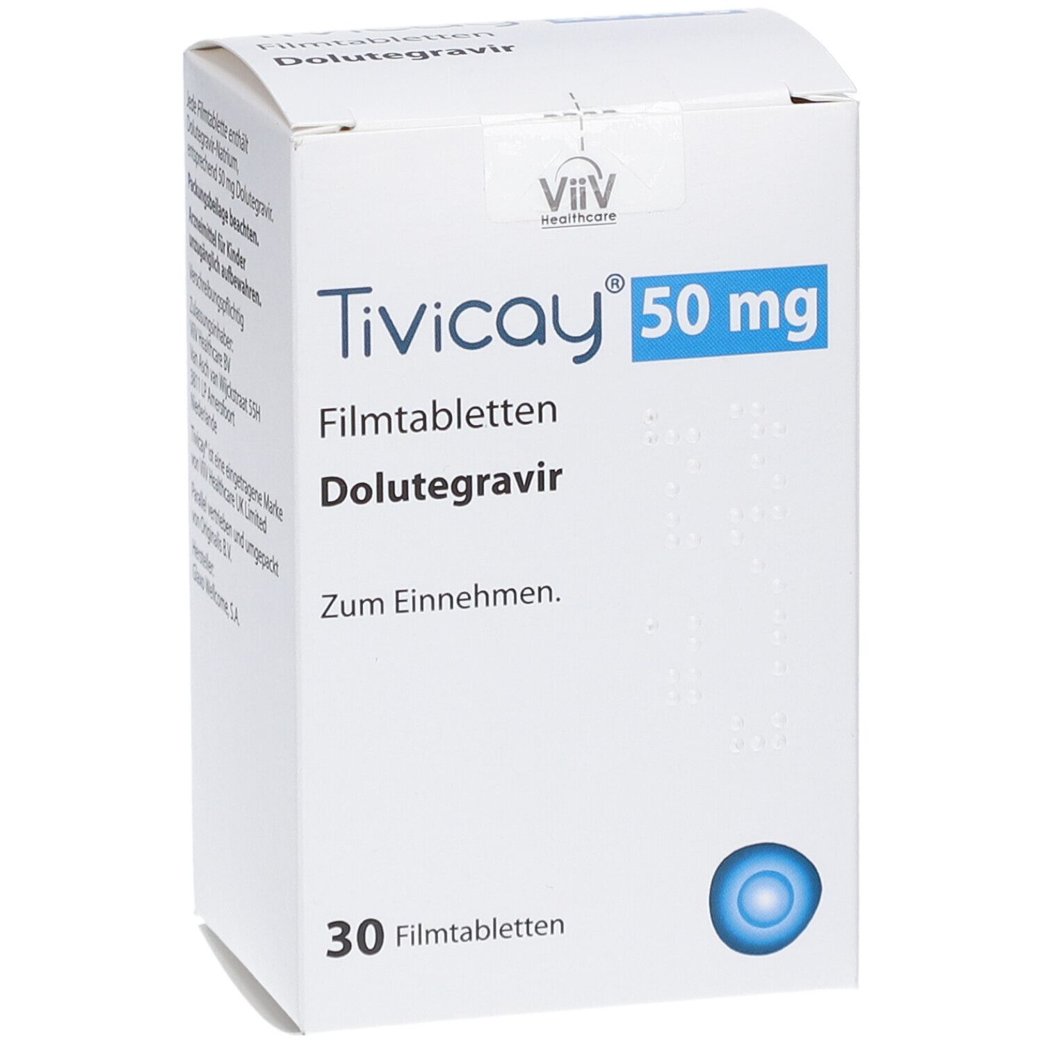 TIVICAY 50 mg Filmtabletten