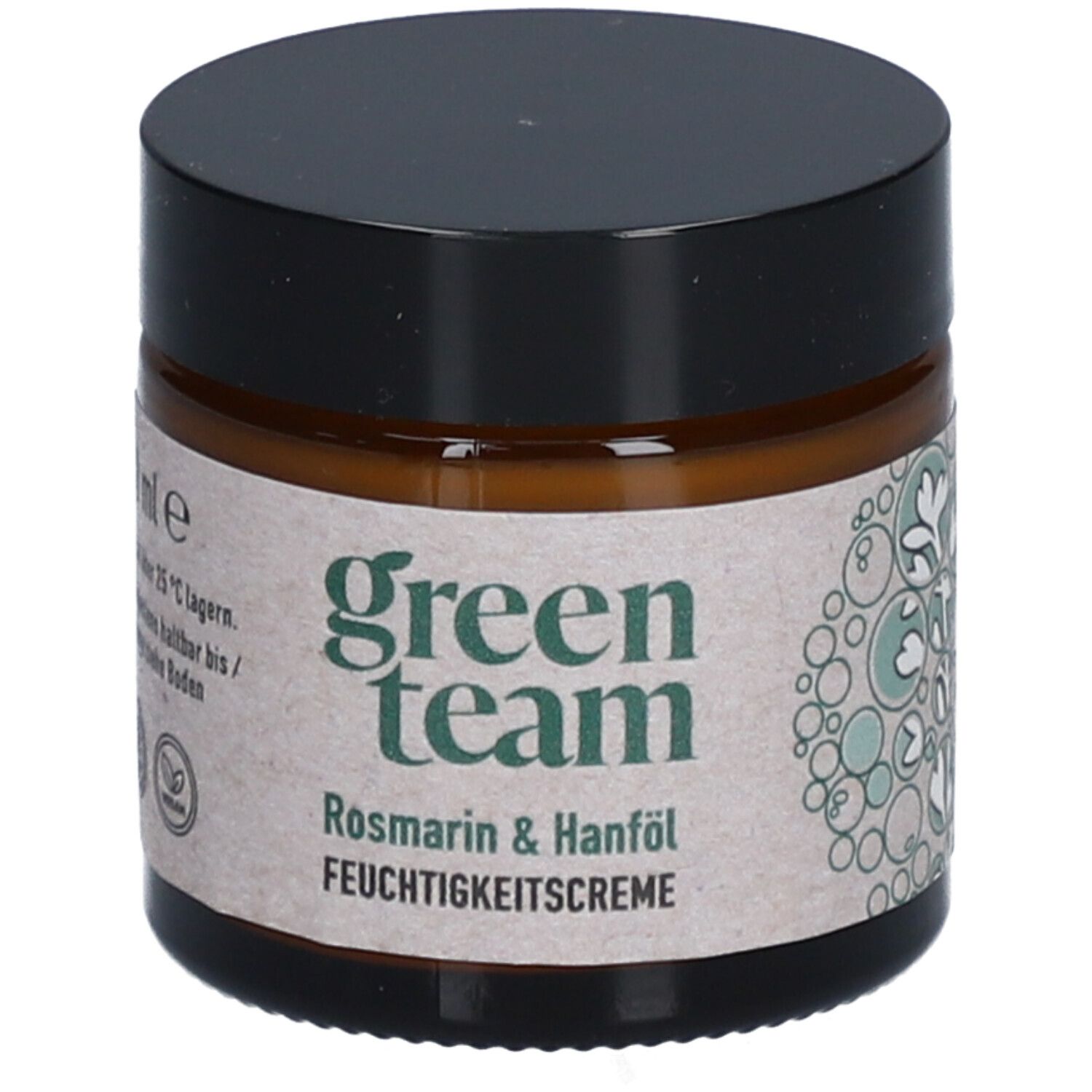green team Rosmarin & Hanföl Feuchtigkeitscreme