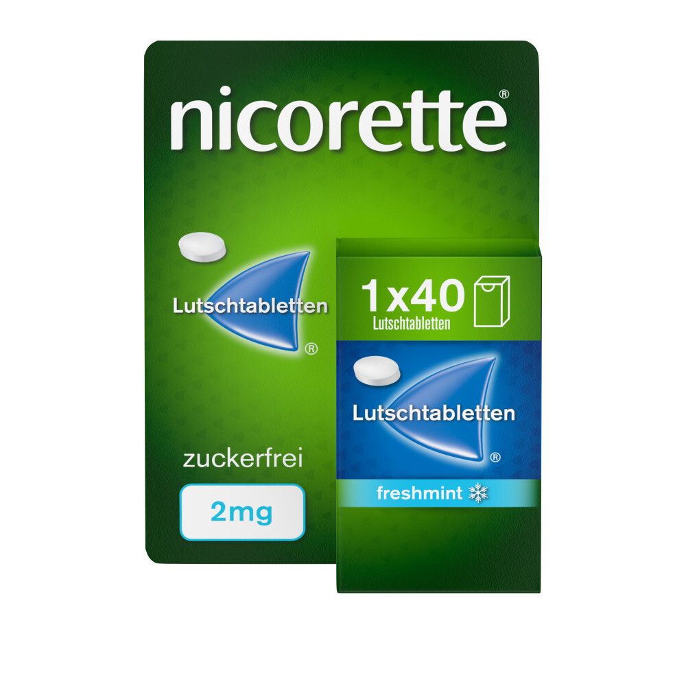 Nicorette® freshmint 2 mg Lutschtabletten