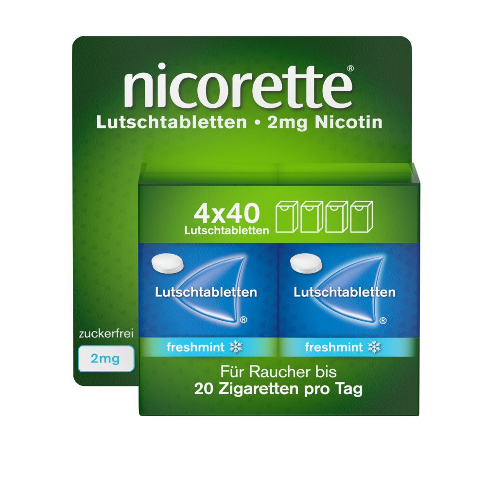 Nicorette® freshmint 2 mg Lutschtabletten