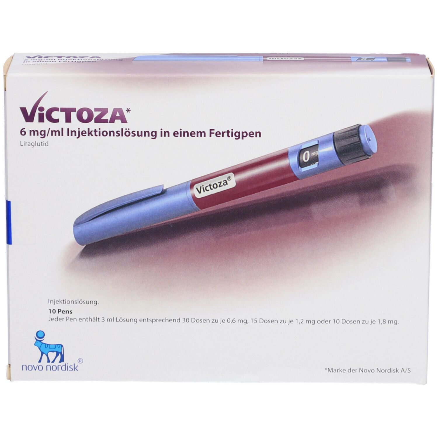 VICTOZA 6 mg/ml Injektionslsg.i.e.Fertigpen