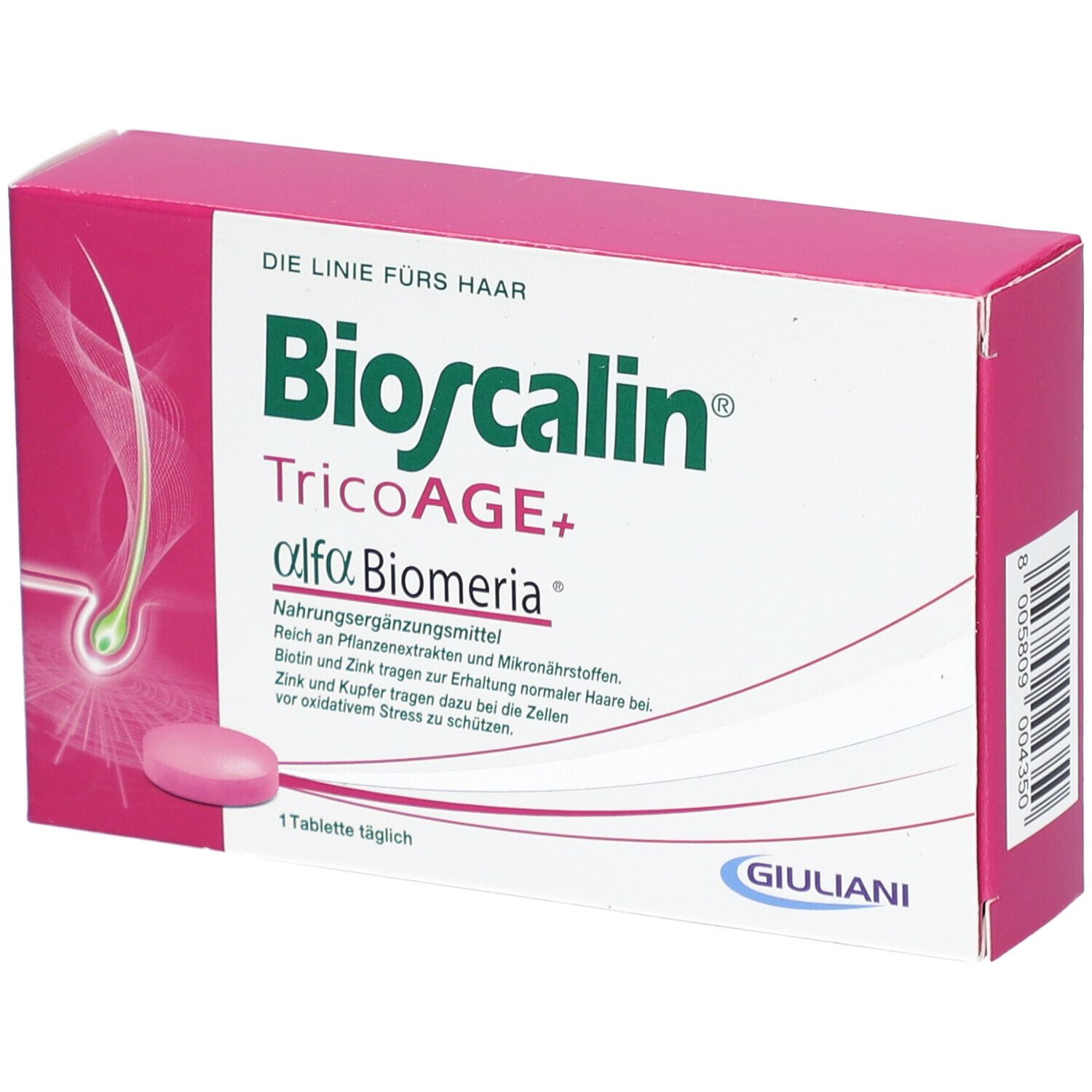 BIOSCALIN® TricoAGE+ mit alfa Biomeria®