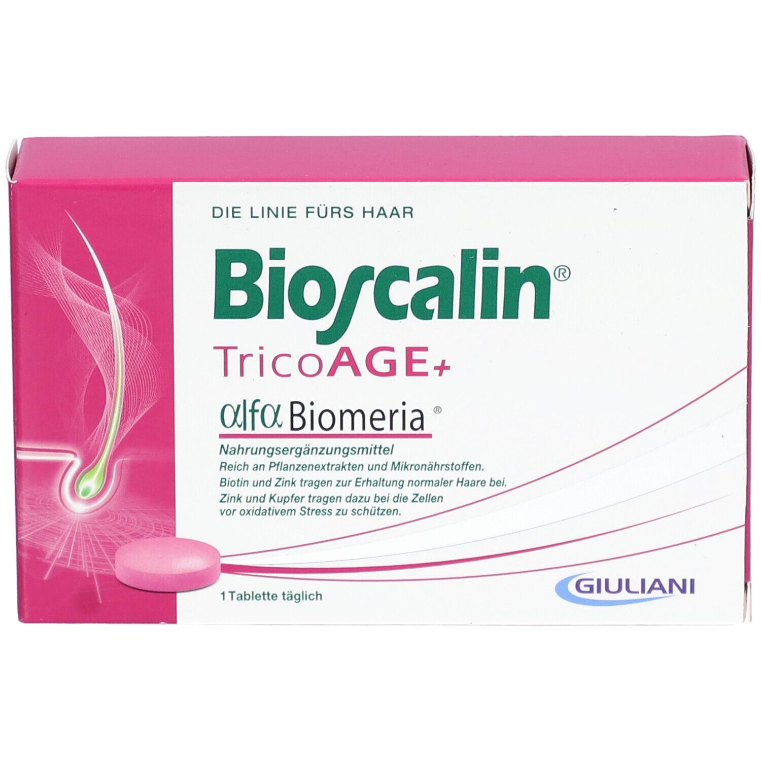 BIOSCALIN® TricoAGE+ mit alfa Biomeria®