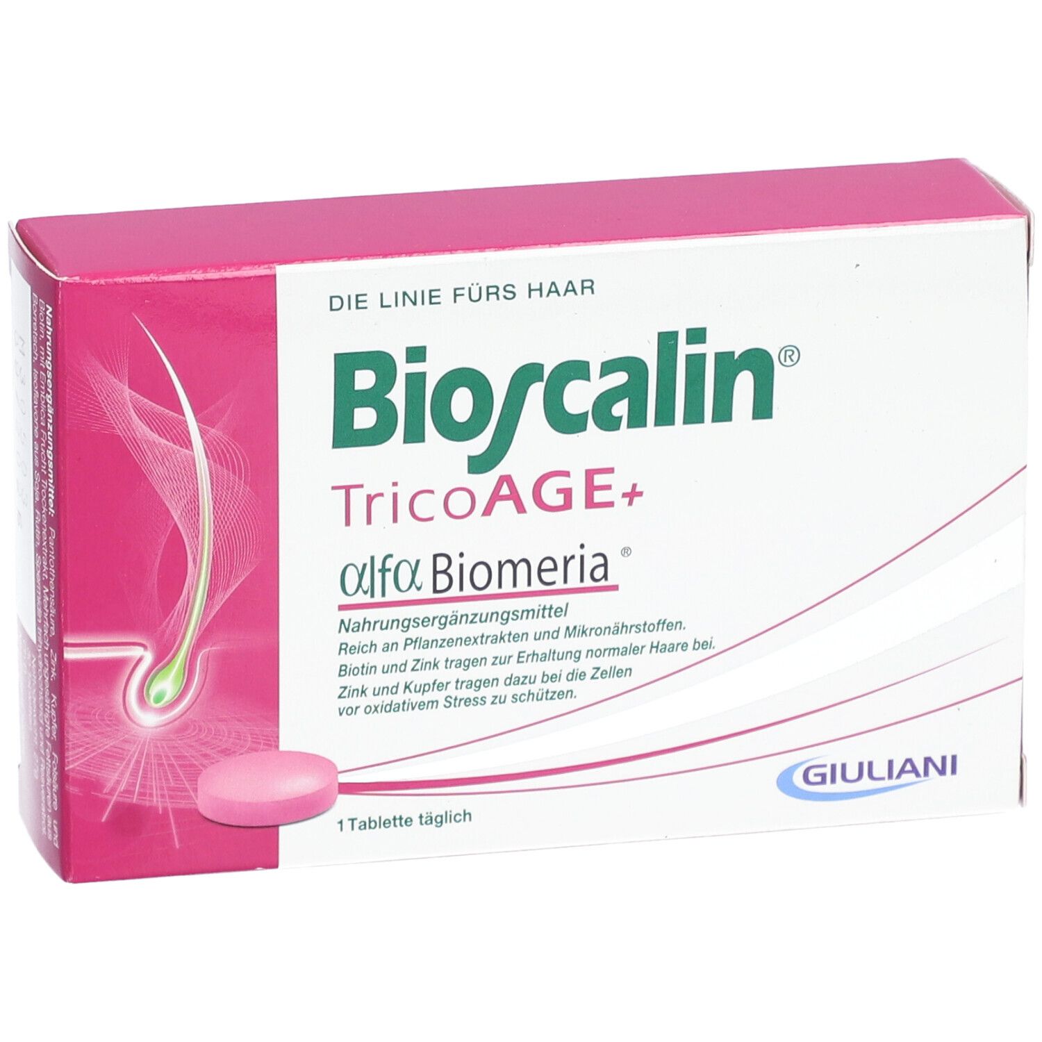 BIOSCALIN® TricoAGE+ mit alfa Biomeria®