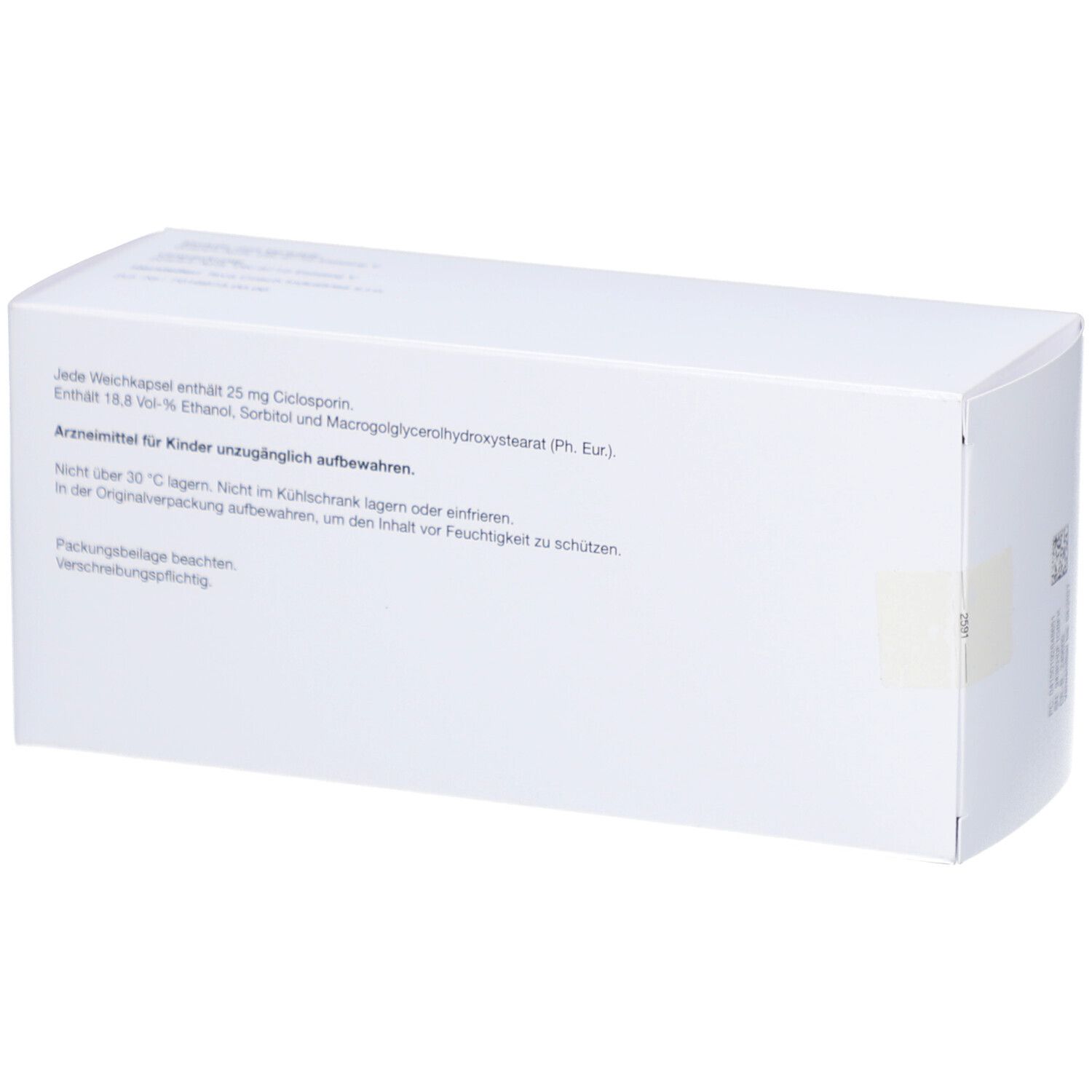 CICLOSPORIN Pro 25 mg Weichkapseln