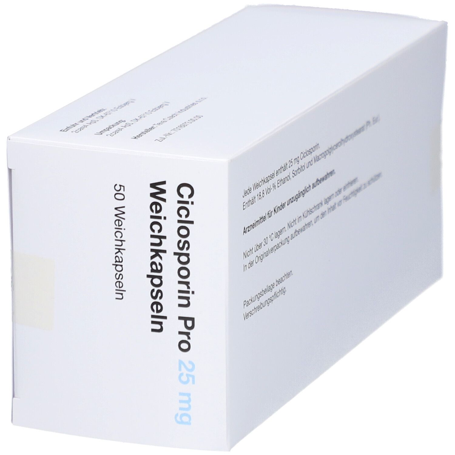 CICLOSPORIN Pro 25 mg Weichkapseln