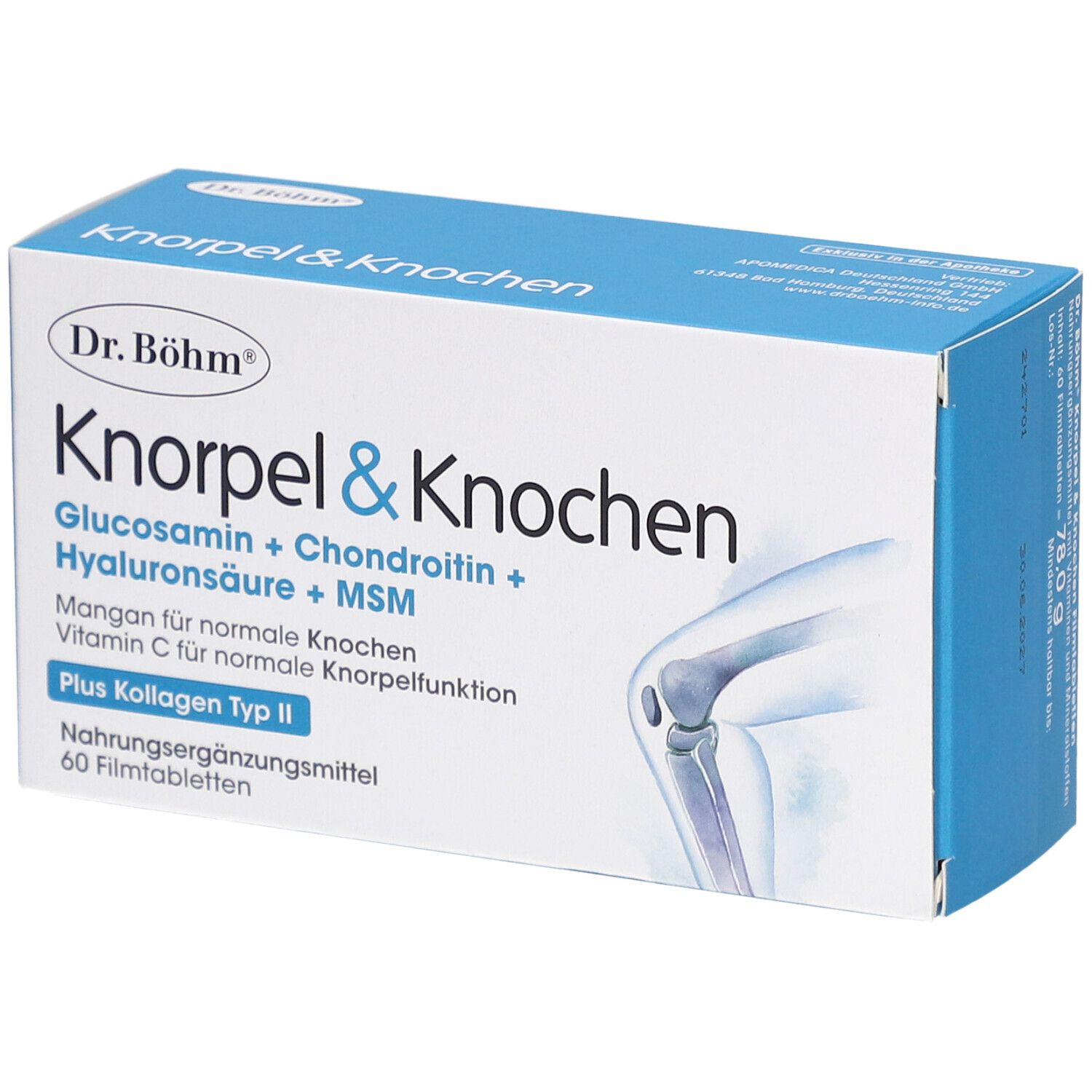 Dr. Böhm Knorpel & Knochen Tabletten – Unterstützung für Gelenke und Knochen