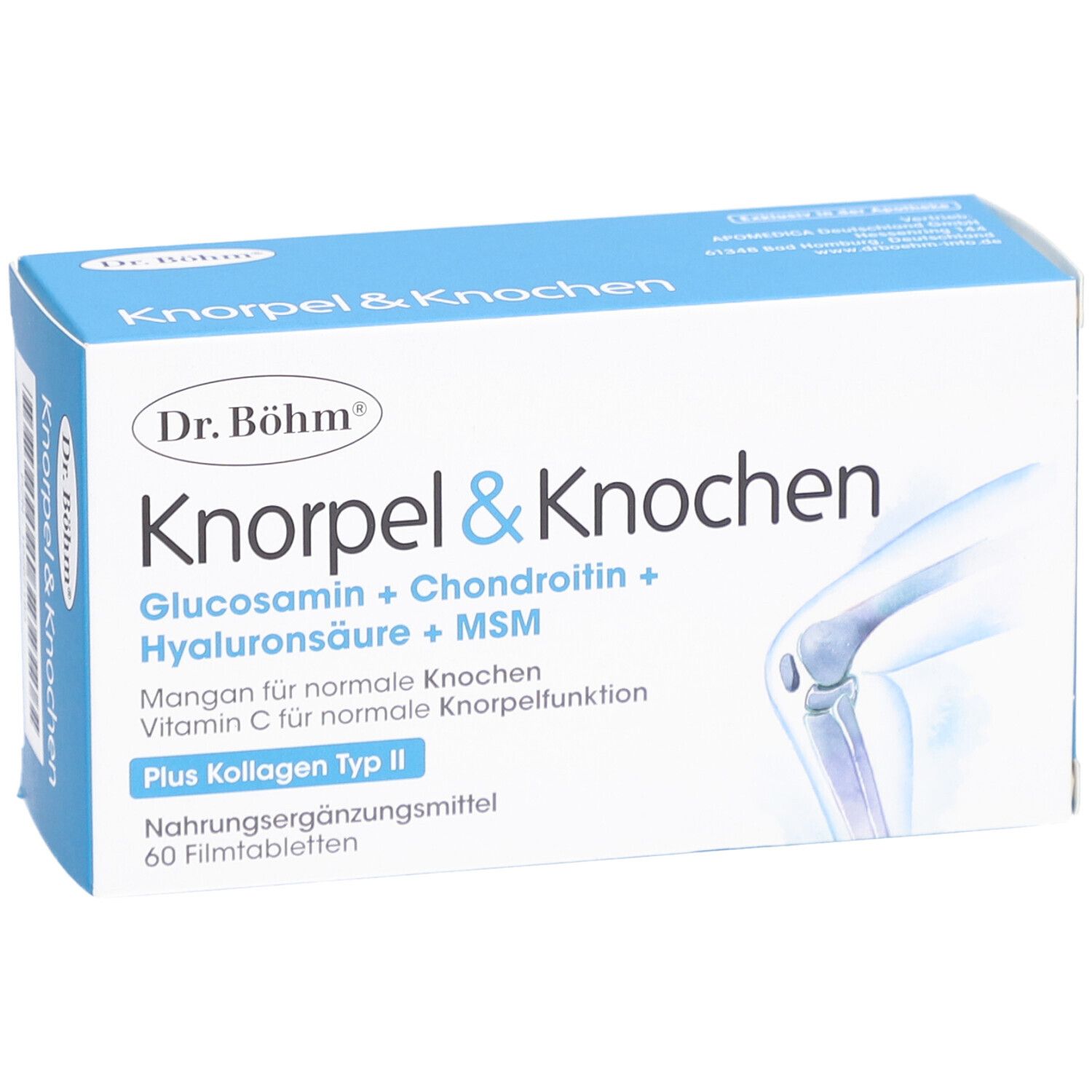 Dr. Böhm Knorpel & Knochen Tabletten – Unterstützung für Gelenke und