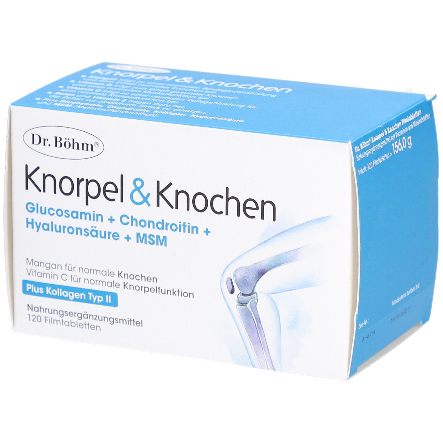 Dr. Böhm Knorpel & Knochen Tabletten – Unterstützung für Gelenke und Knochen