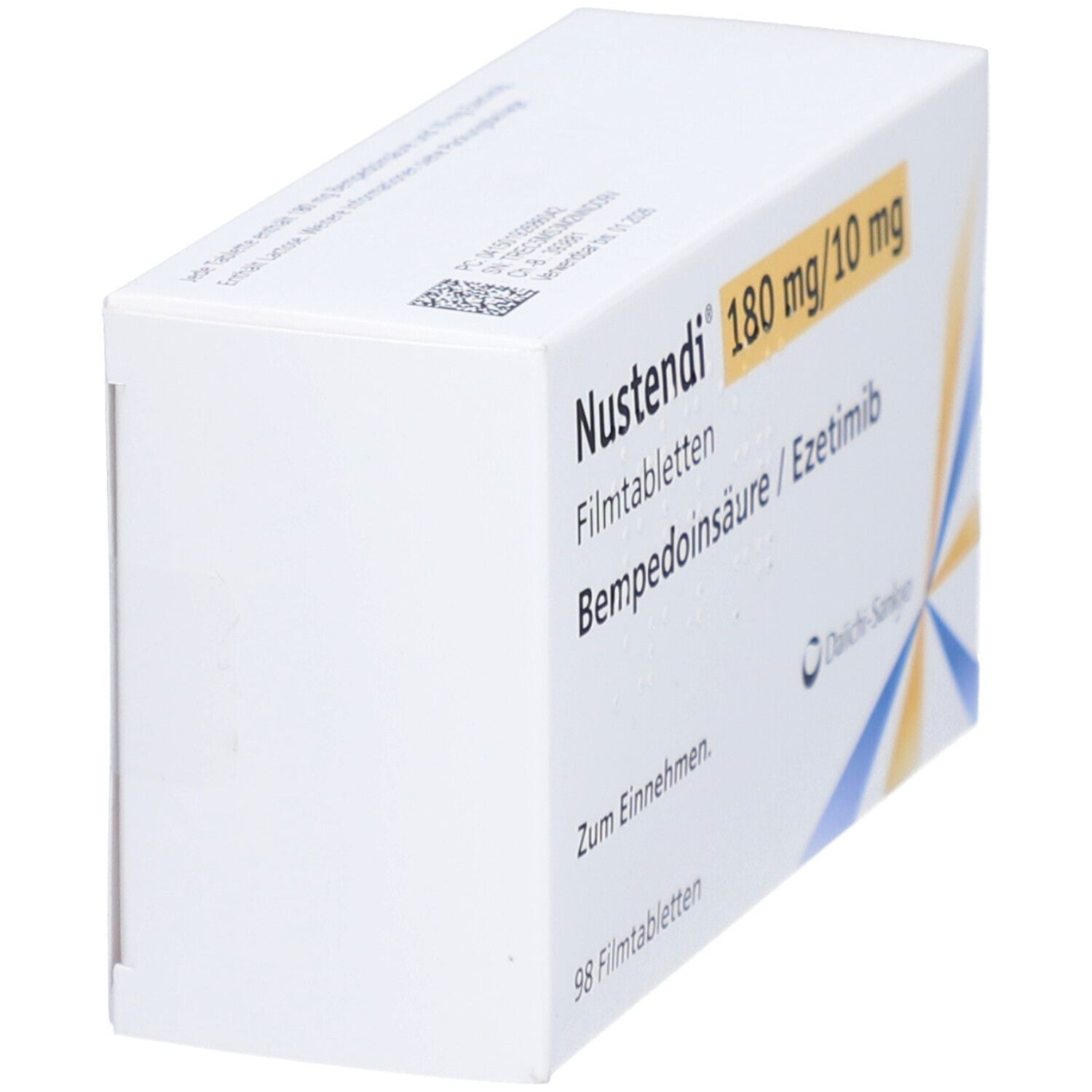 NUSTENDI 180 mg/10 mg Filmtabletten