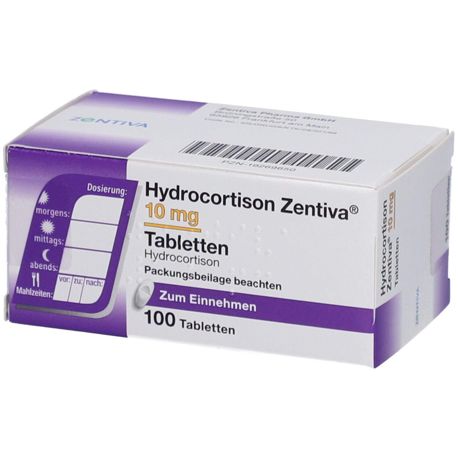 HYDROCORTISON Zentiva 10 mg Tabletten