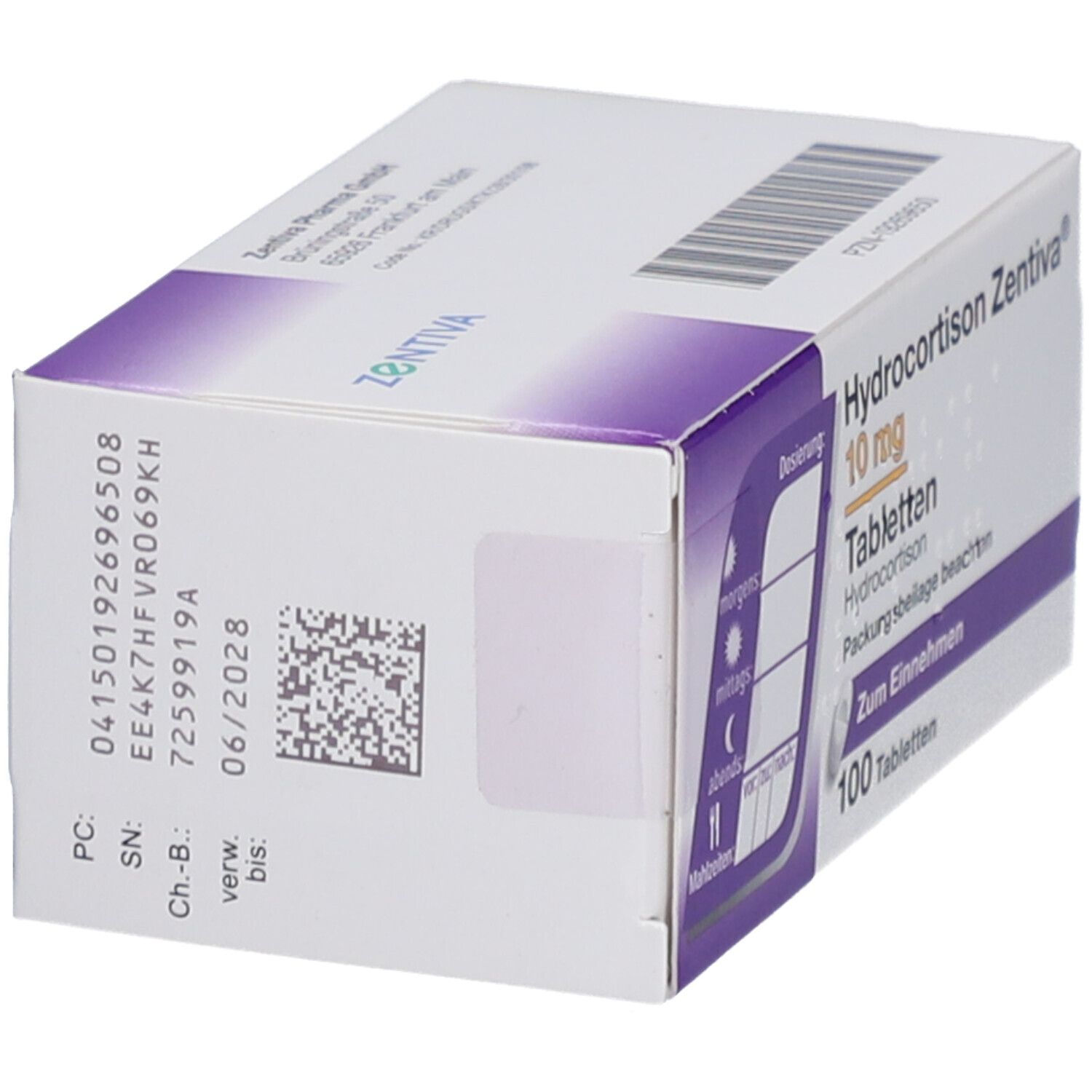 HYDROCORTISON Zentiva 10 mg Tabletten
