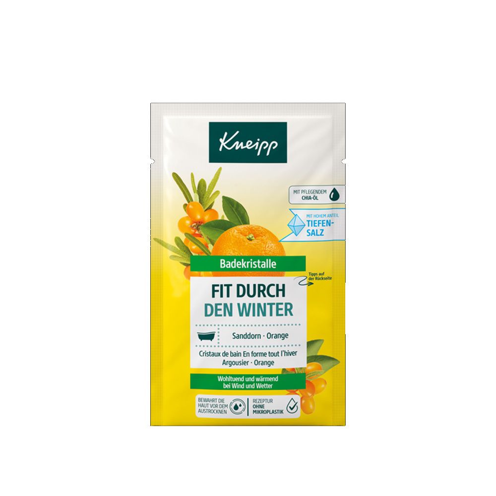 Kneipp Badekristalle Fit durch den Winter
