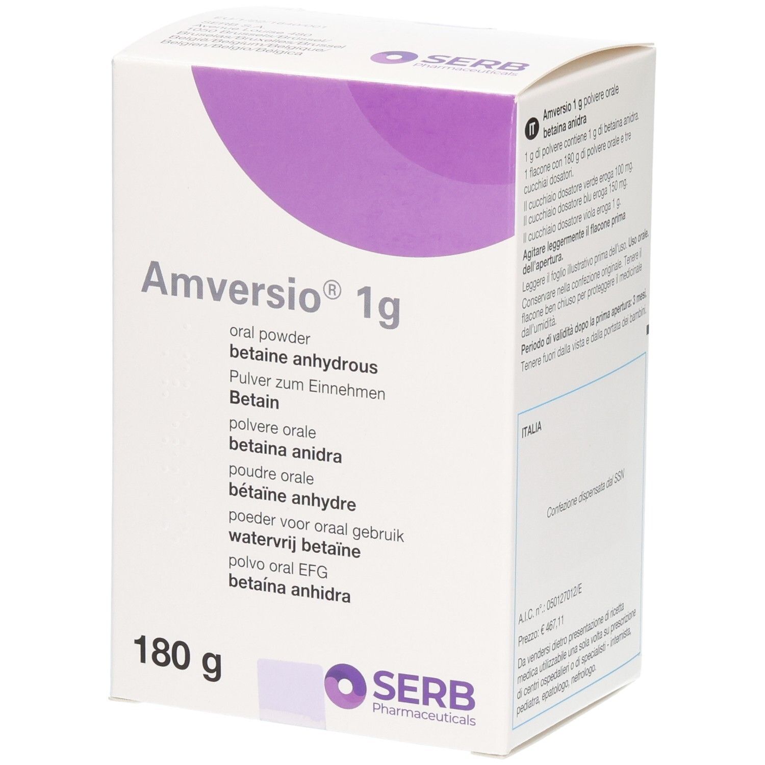 AMVERSIO 1 g Pulver zum Einnehmen