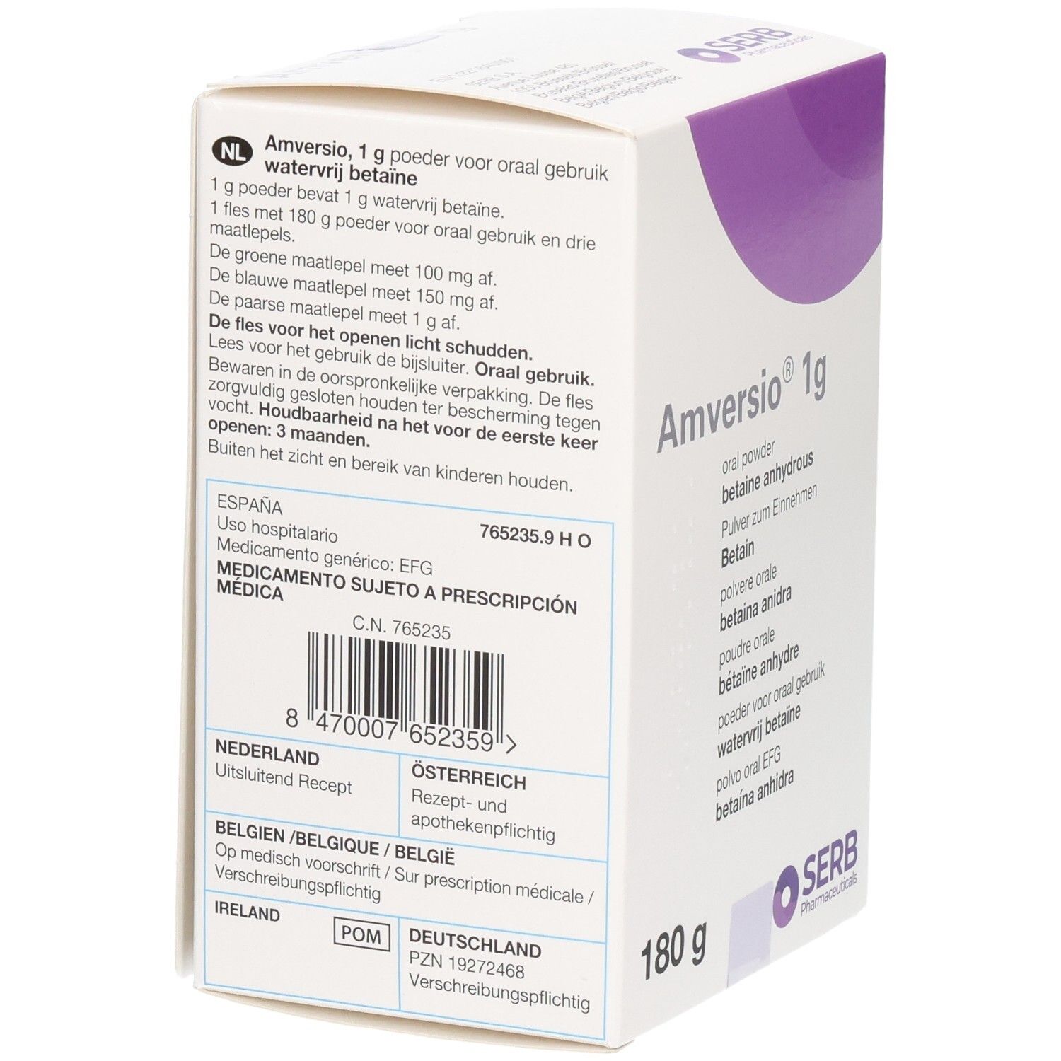 AMVERSIO 1 g Pulver zum Einnehmen
