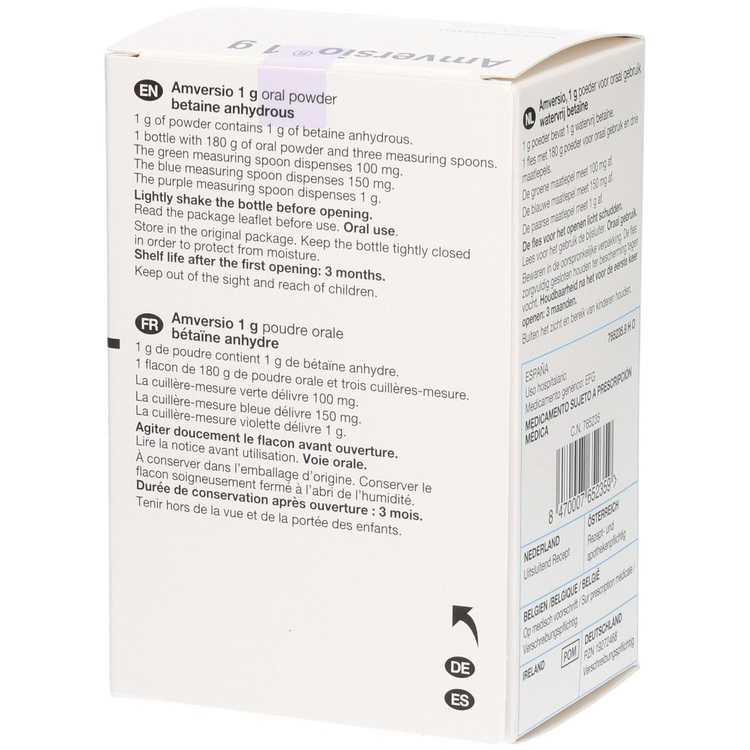 AMVERSIO 1 g Pulver zum Einnehmen