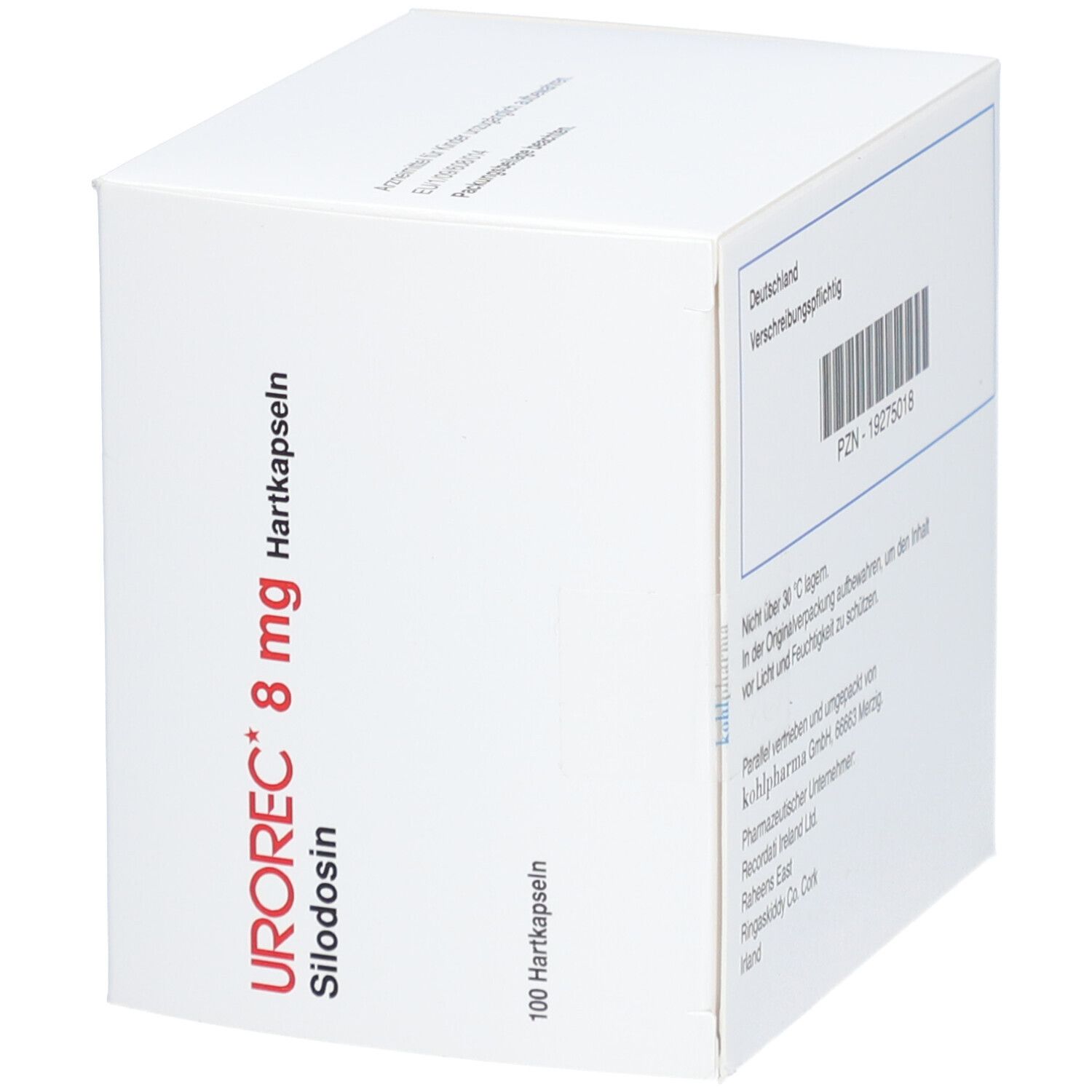 UROREC 8 mg Hartkapseln